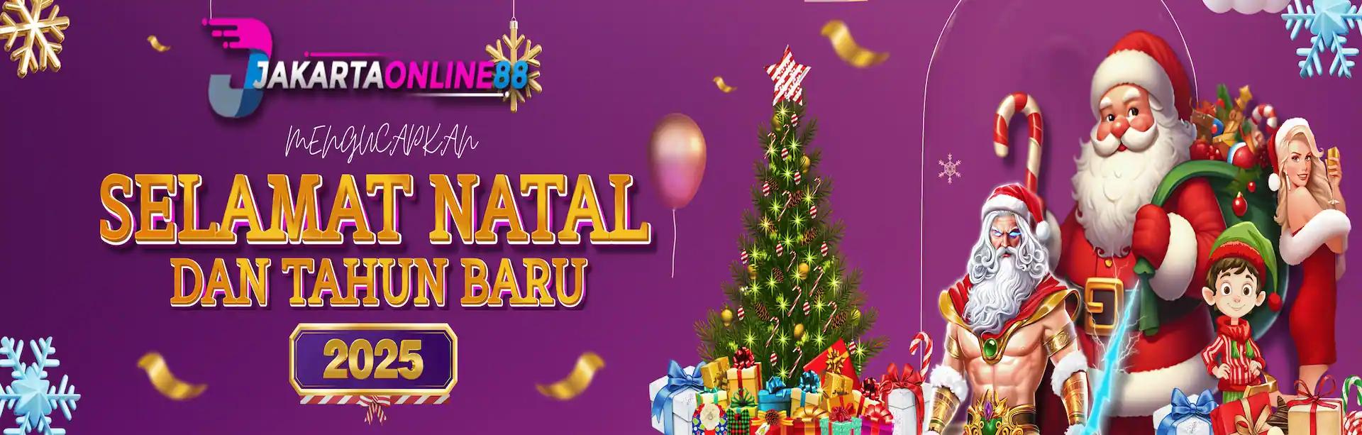 Jakartaonline88 Selamat Natal dan Tahun Baru 2025