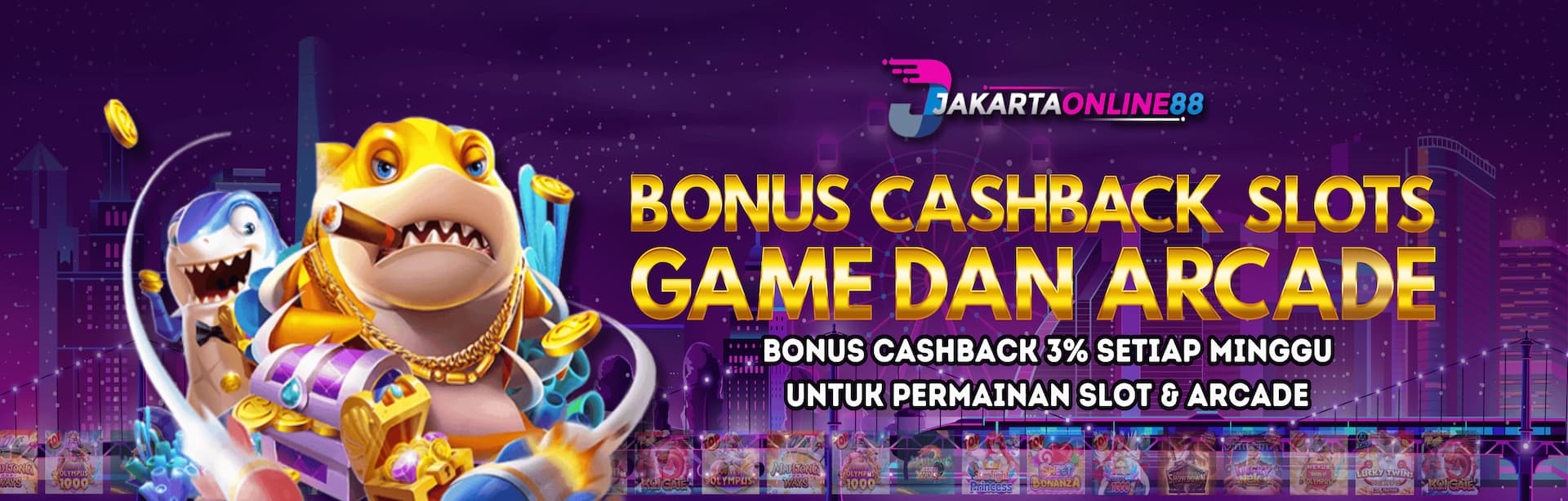 BONUS CASHBACK SLOT GAMES